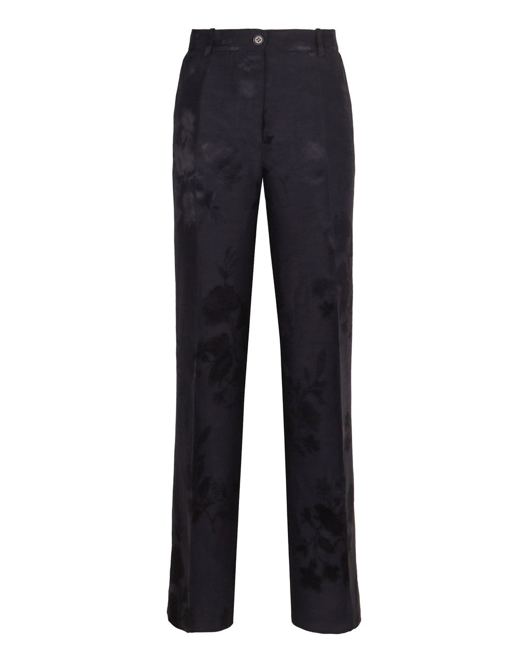 P.A.R.O.S.H. Blue Linen Trousers