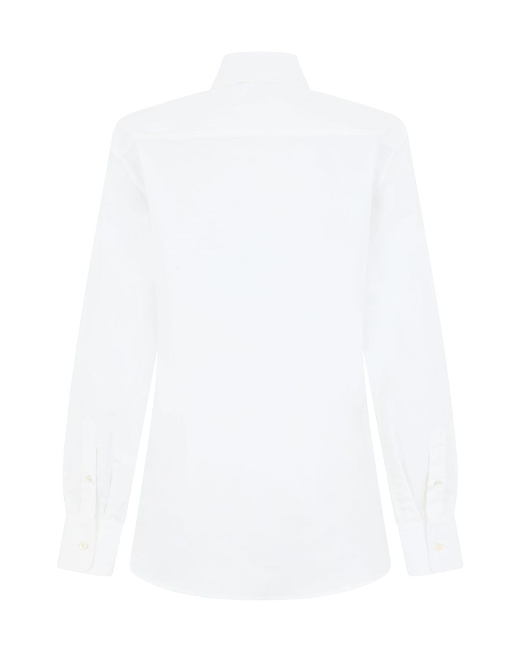 Maison Margiela White Long-Sleeve Shirt for men
