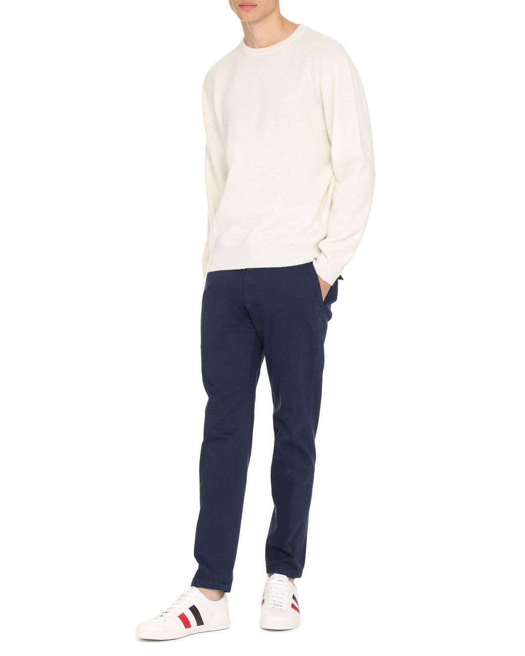 THE (Alphabet) White The (Knit) for men
