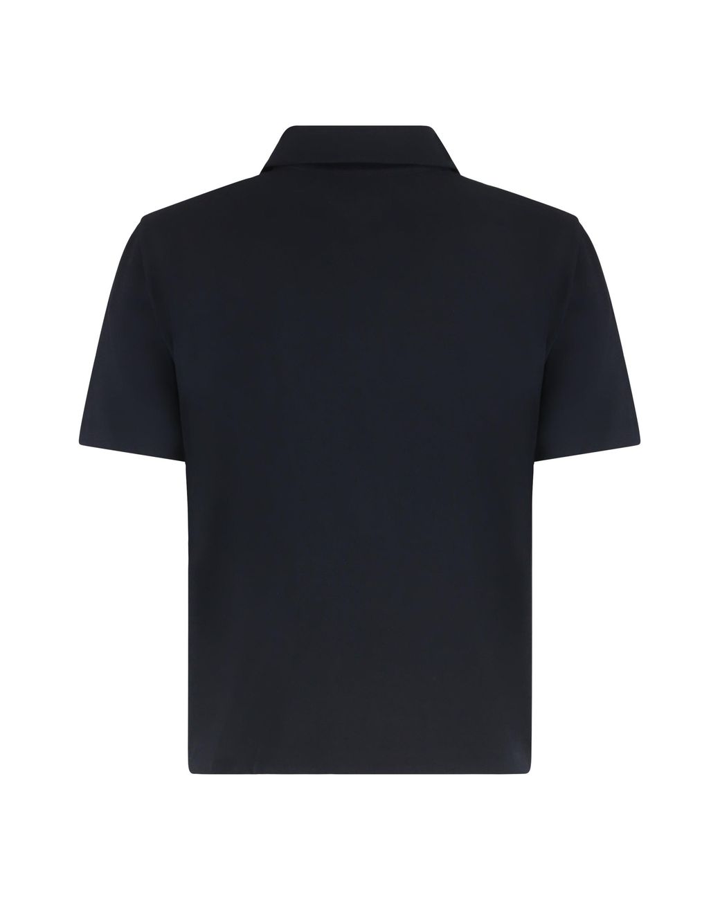 Vince Black Crêpe Polo