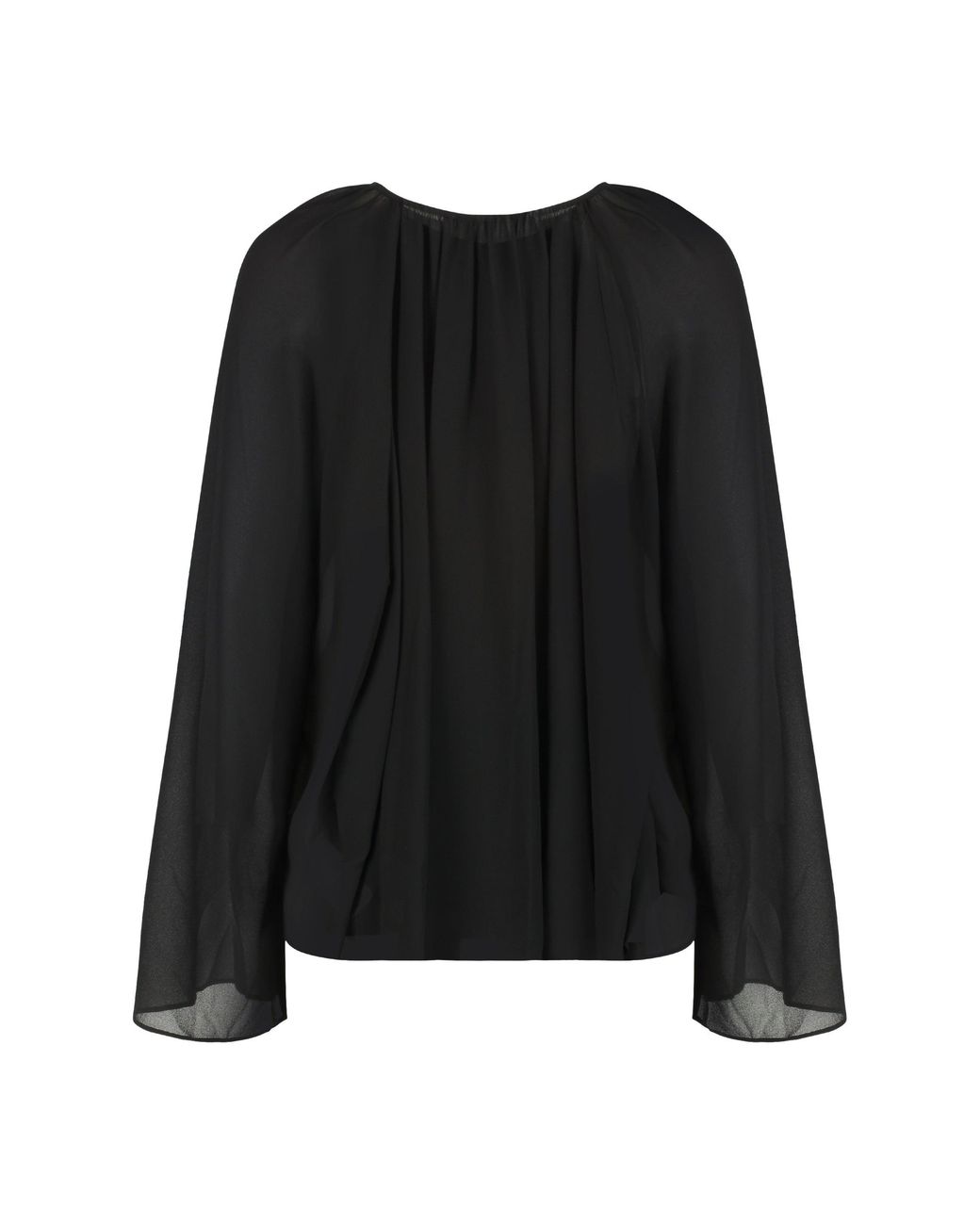 MICHAEL Michael Kors Black Blouse Crêpe Polyester Blouses
