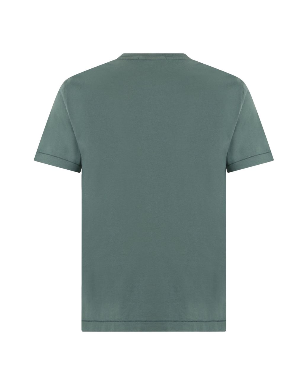 Stone Island Green Short-Sleeve T-Shirt for men