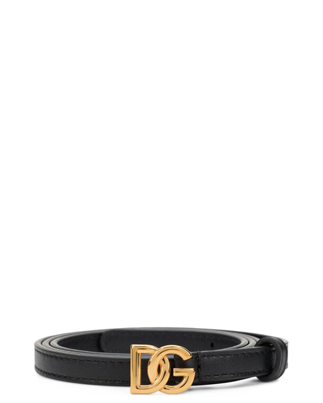 Dolce & Gabbana Black Belt With Logo