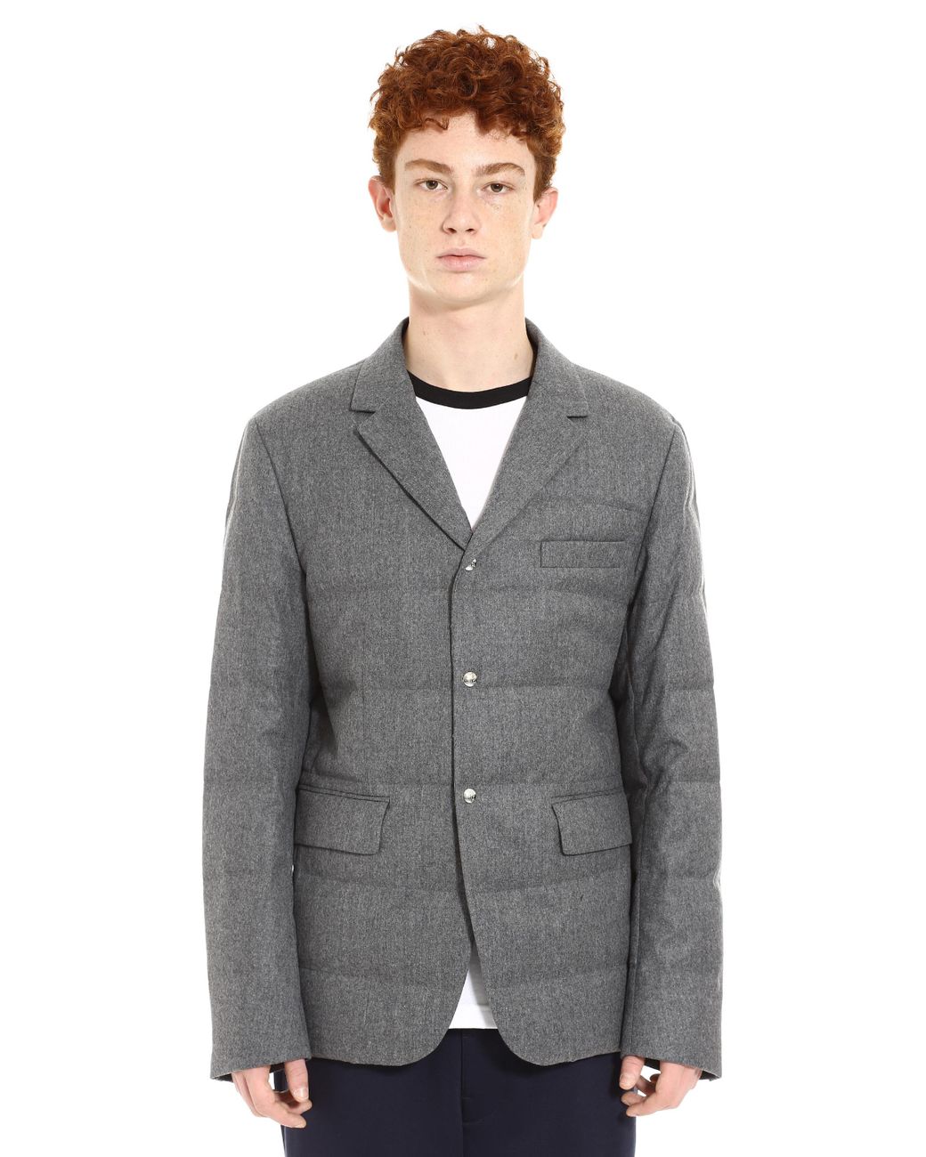 moncler padded blazer