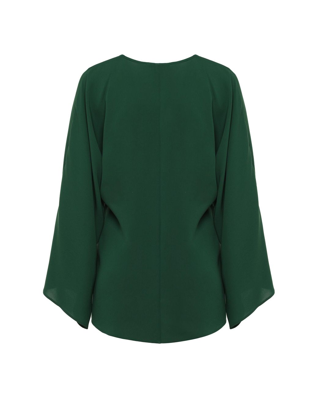 Max Mara Green Umile Cady Blouse