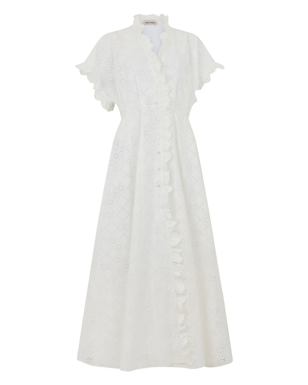 Alberta Ferretti White Dress