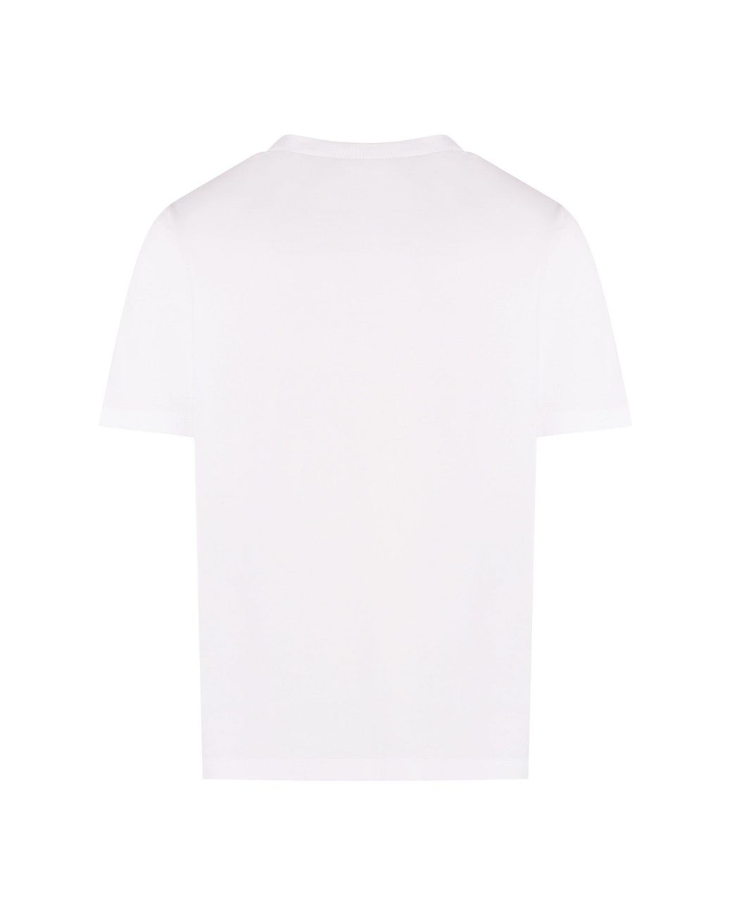DSquared² White Logo Cotton T-Shirt T-Shirts & Jerseys