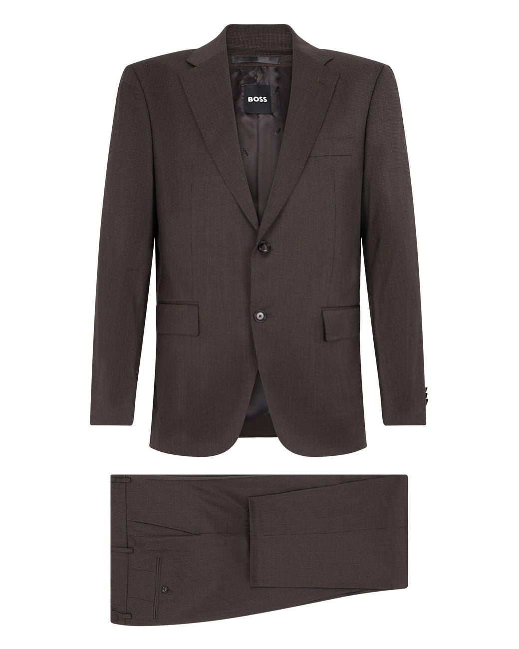 Boss Black Single-Breasted Blazer for men