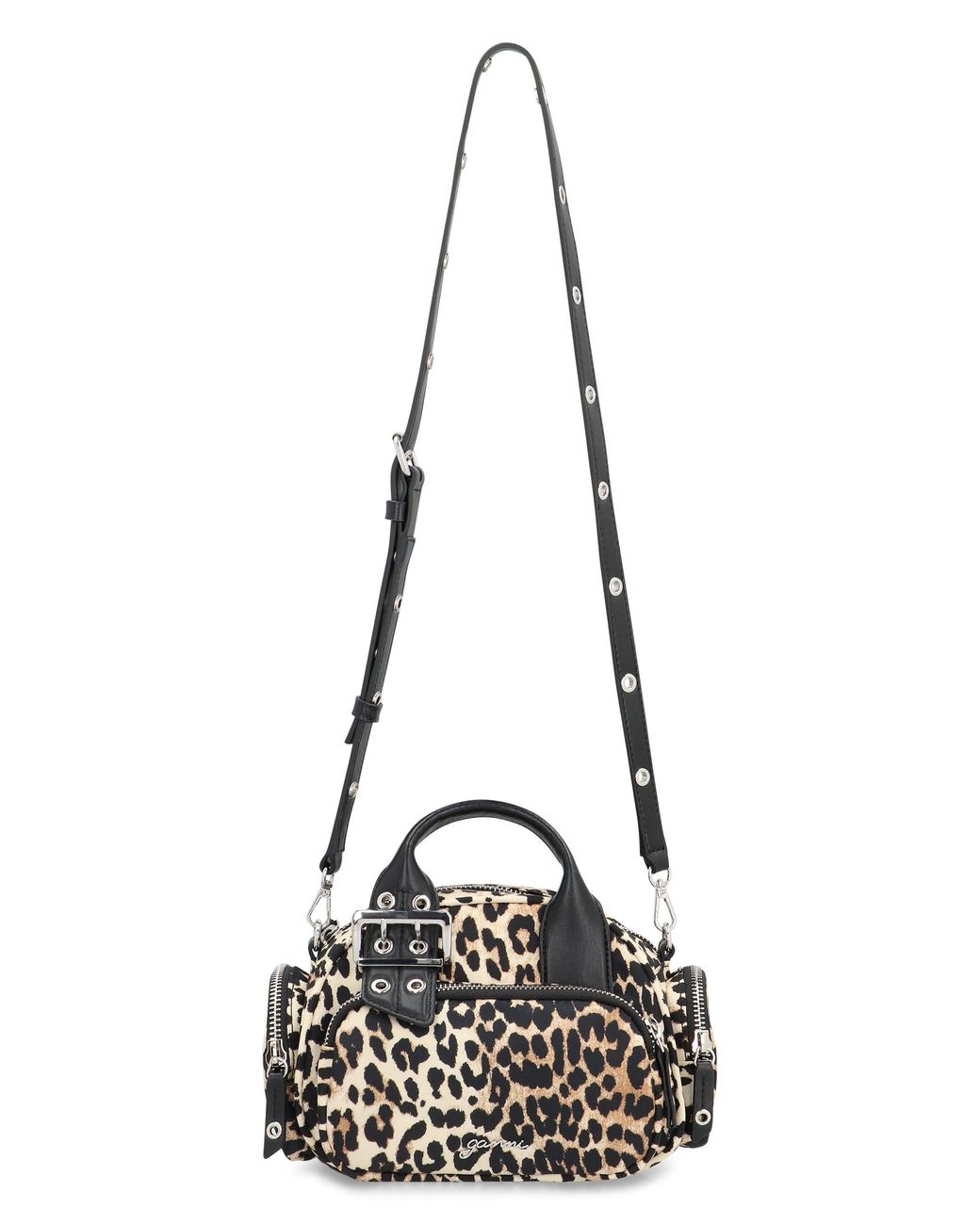 Ganni Multicolor Mini Polochon Handbag