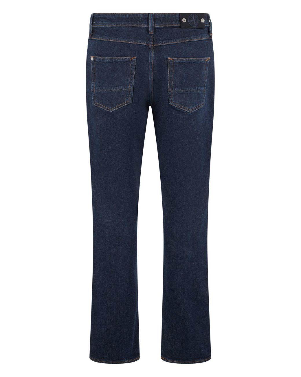 Stone Island Blue Slim Fit Jeans Dark Cotton Slim-Fit for men