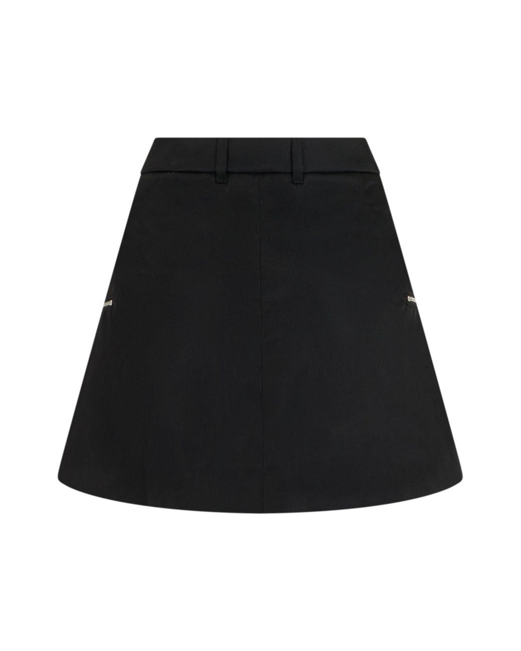 Gonna ad A di Prada in Black