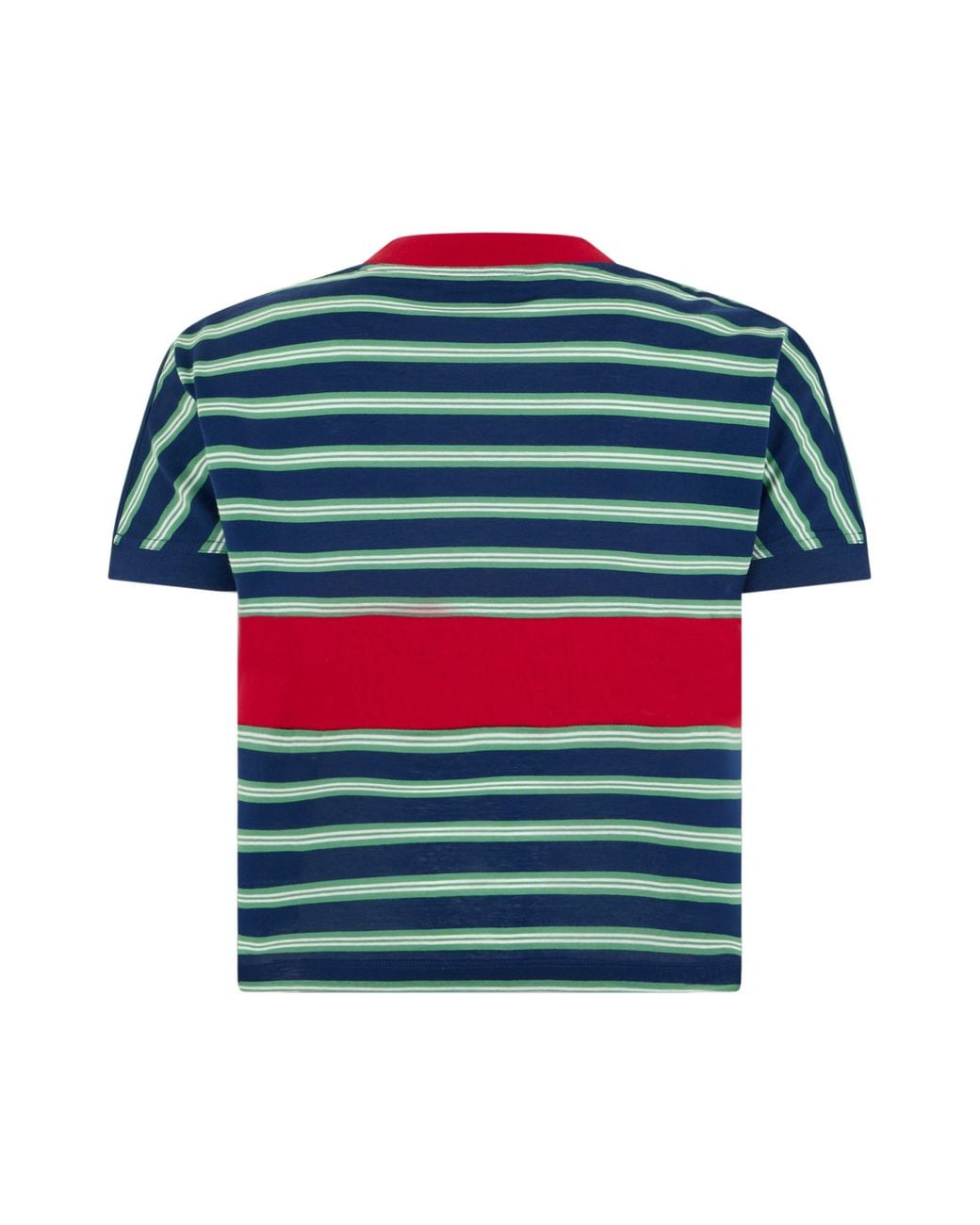 Versace Red Striped T-Shirt