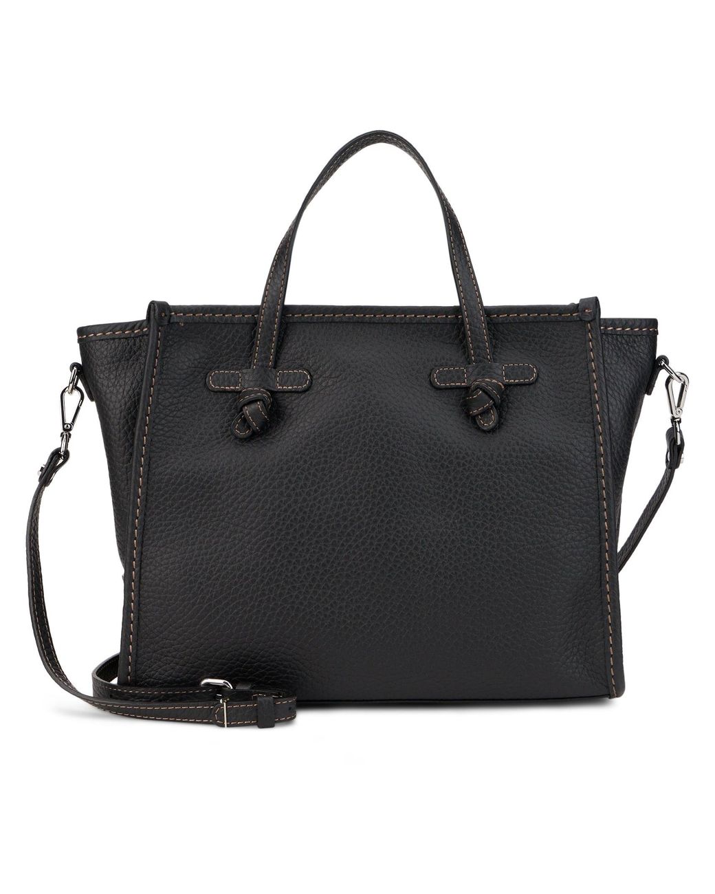 Gianni Chiarini Black Tote Bag With Shoulder Strap