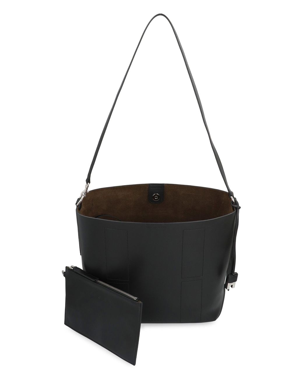 Borsa hobo Hocket Media di Hogan in Black