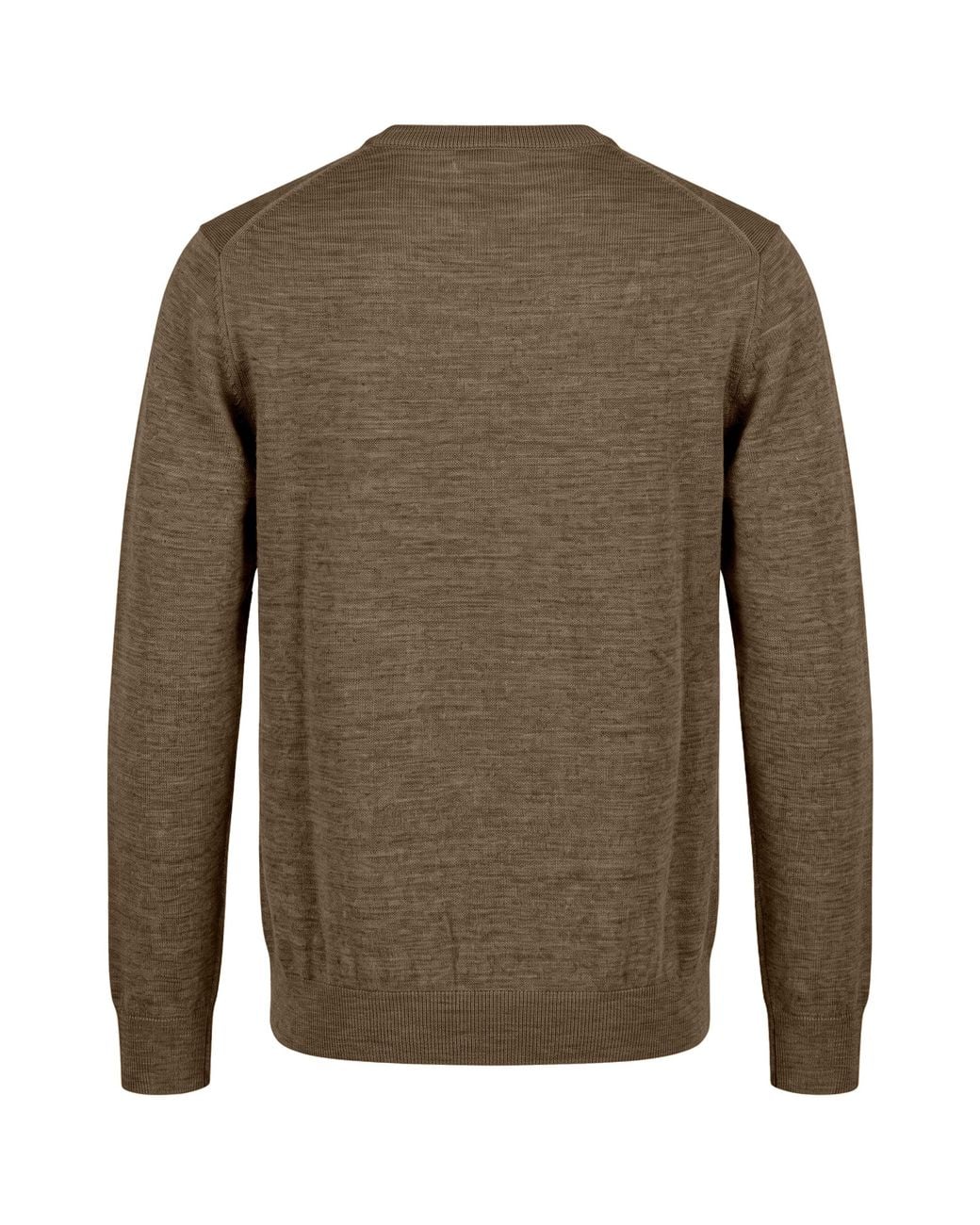 Gant Green Wool Crew Neck Sweater for men