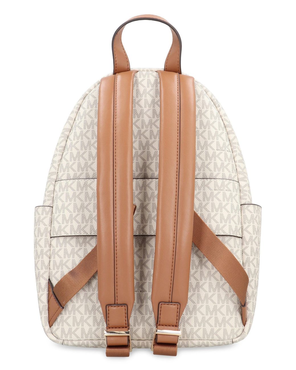 MICHAEL Michael Kors Natural Medium Tanner Backpack With Logo Print