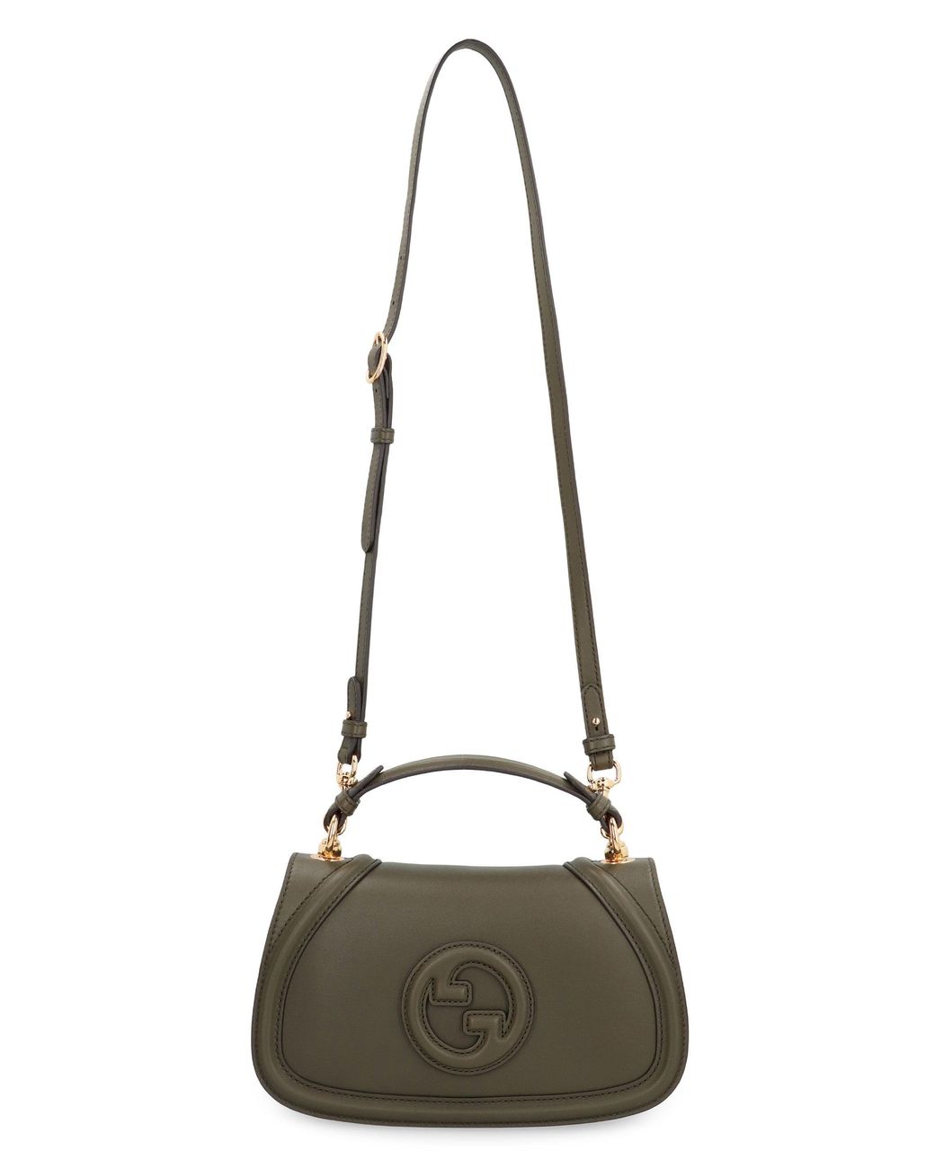 Gucci Brown Small Blondie Leather Handbag