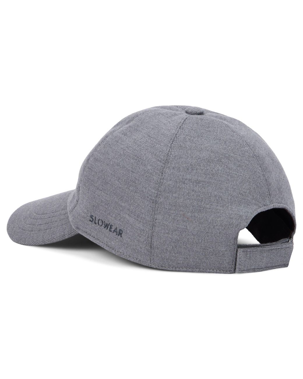 Slowear Gray Cap With Visor for men