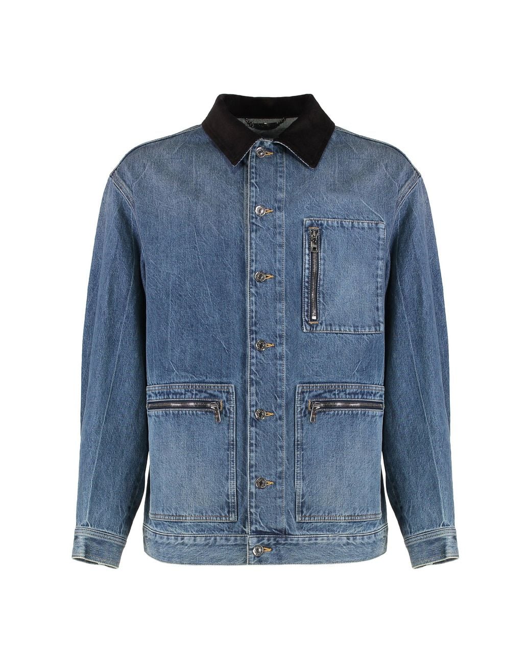 Dolce & Gabbana Blue Dolce & Gabbana Denim Jacket for men