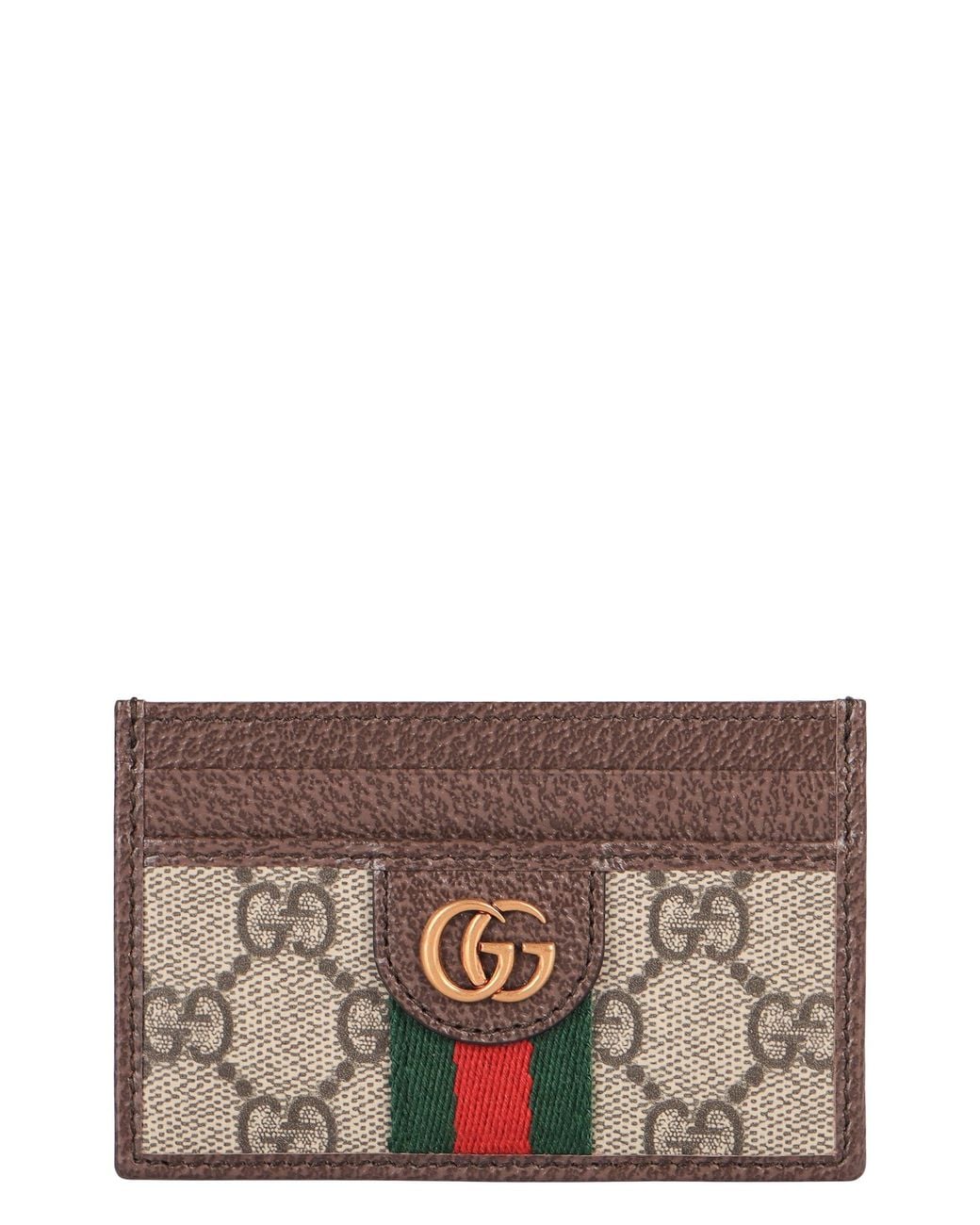 Gucci Brown Cardholder Ophidia for men