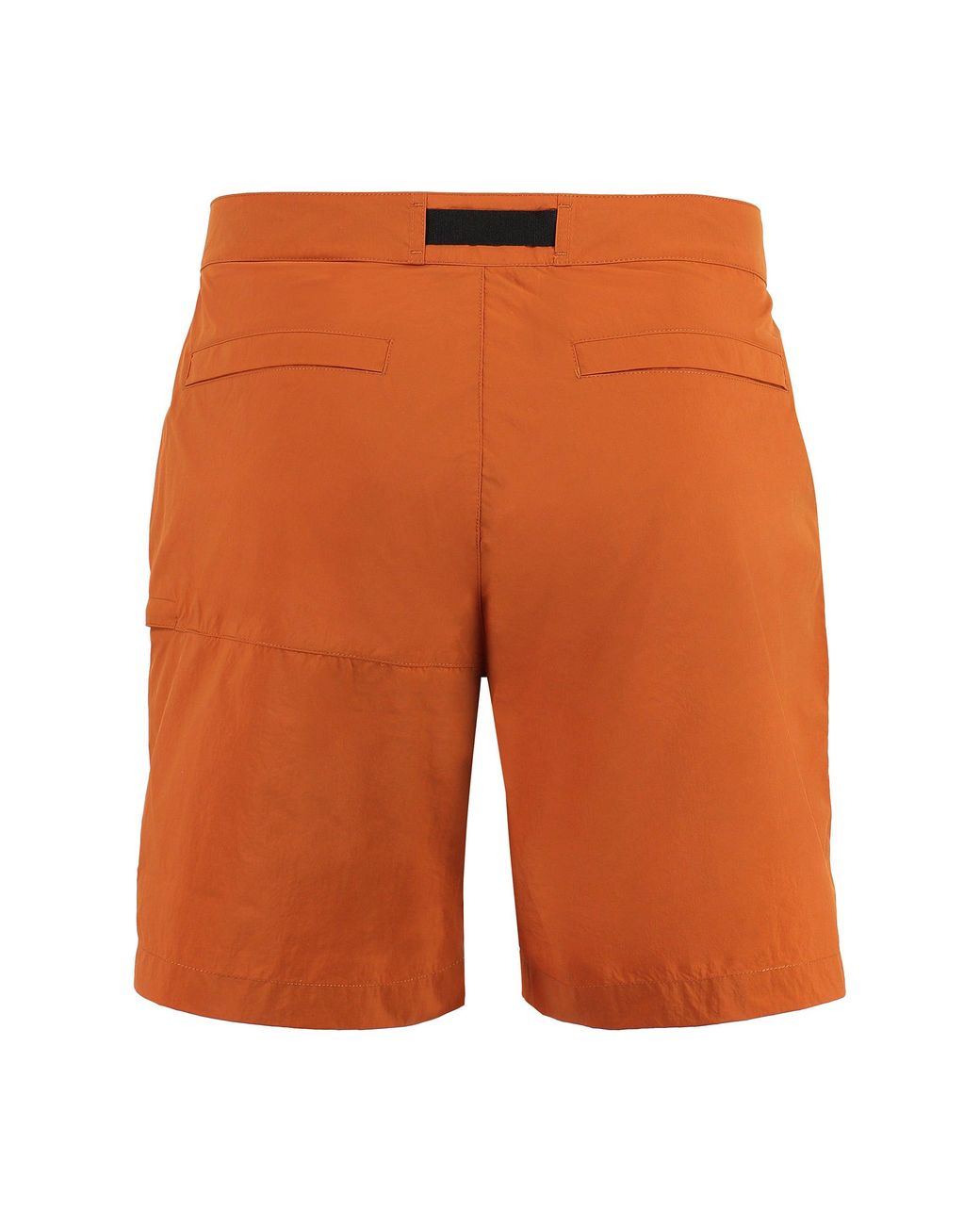 K-Way Orange Taprinne Nylon Bermuda Shorts for men