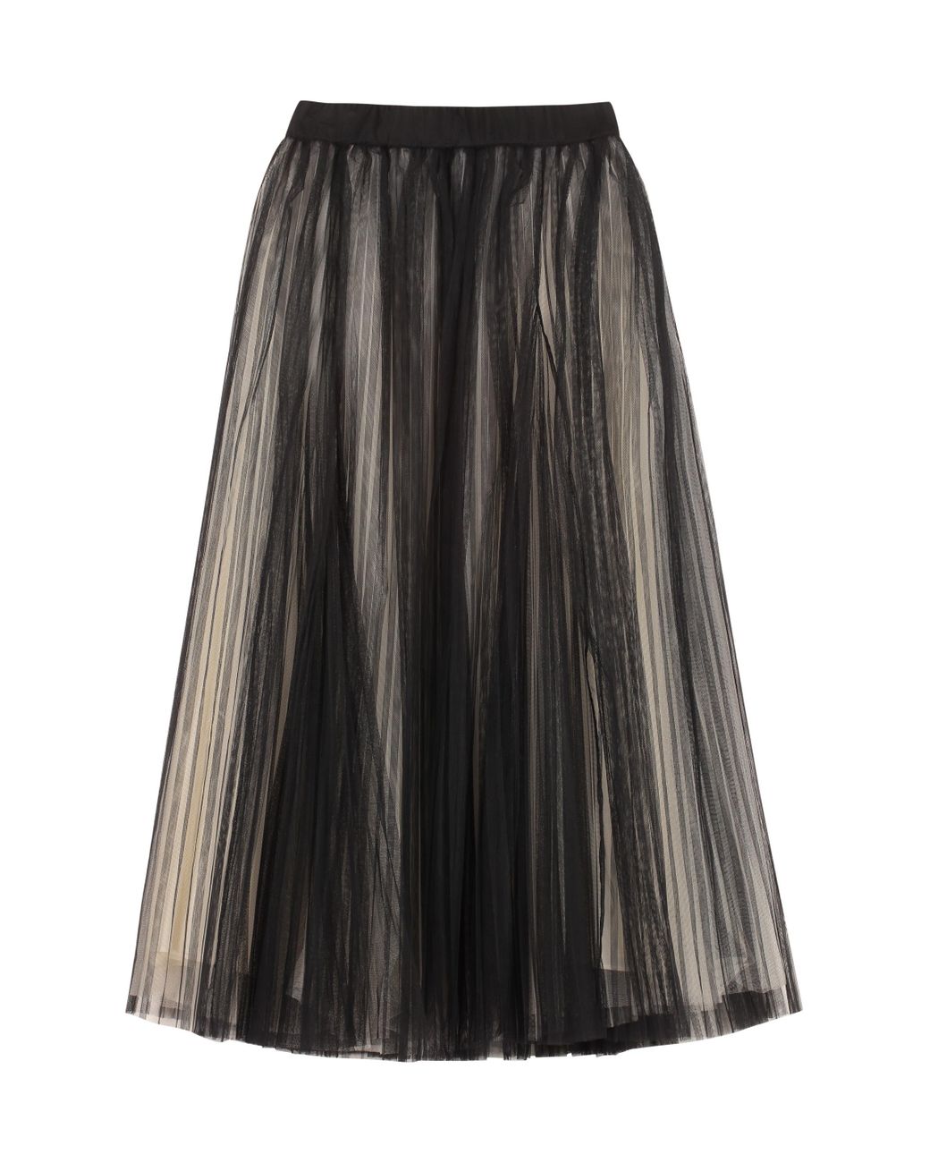 brunello cucinelli tulle skirt
