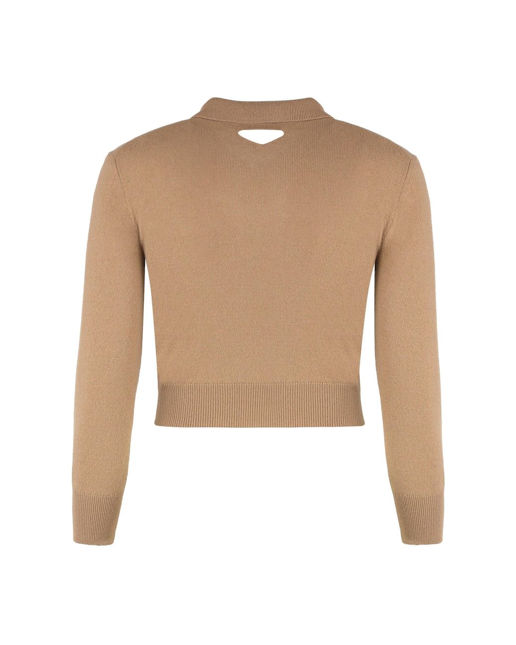 Pullover in cachemire di Prada in White