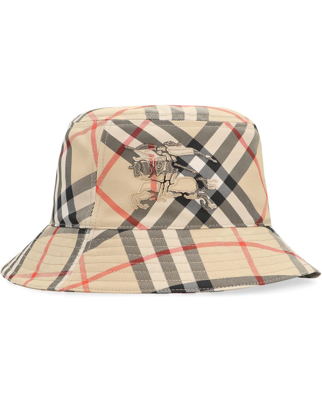 Cappello da pescatore di Burberry in Natural da Uomo