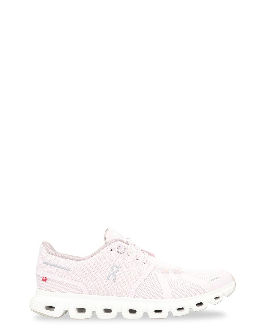 On Shoes Pink Sneakers Low-Top Cloud 6