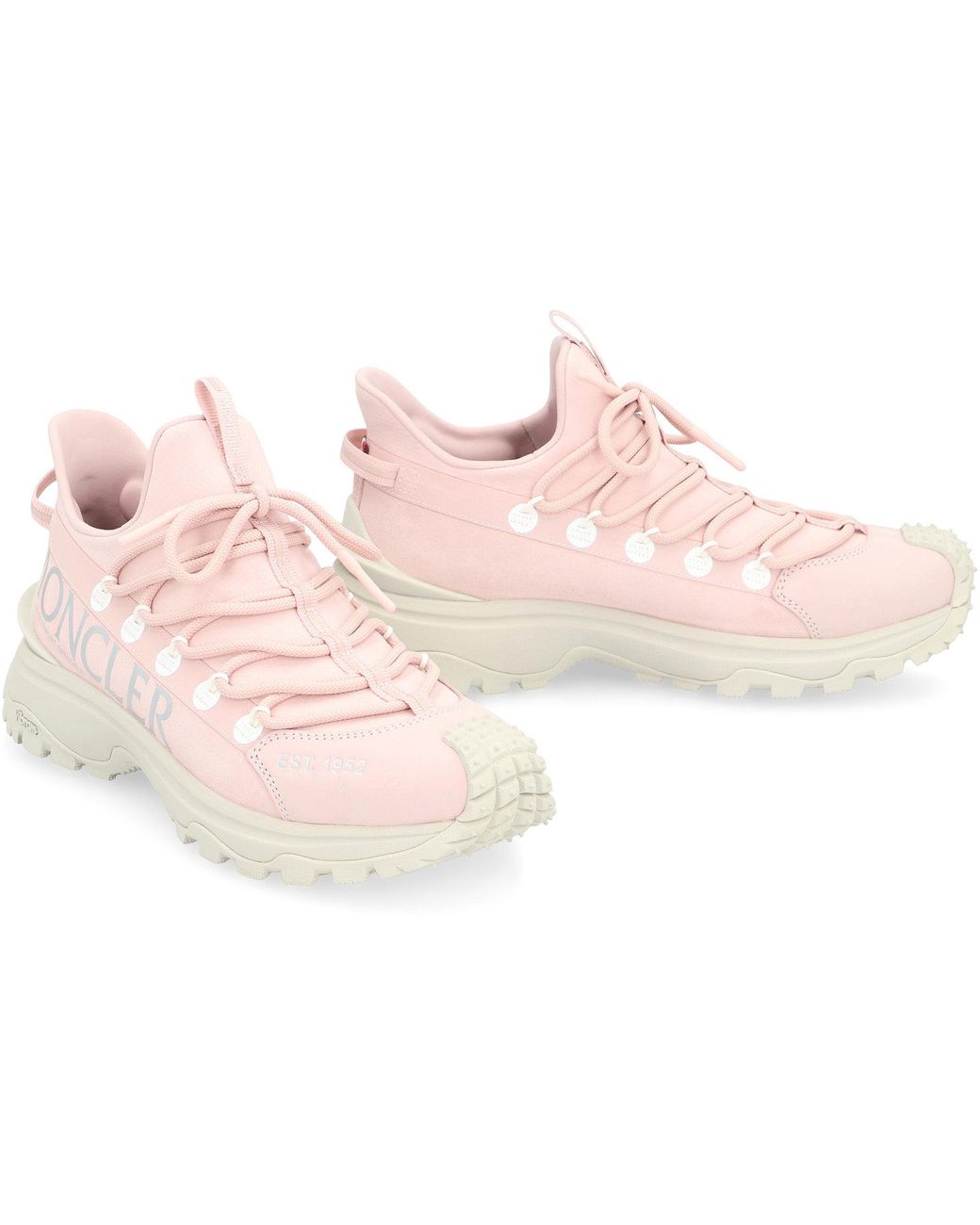 Moncler Pink Trailgrip Lite 2 Sneakers Upper: Polyester Trainers