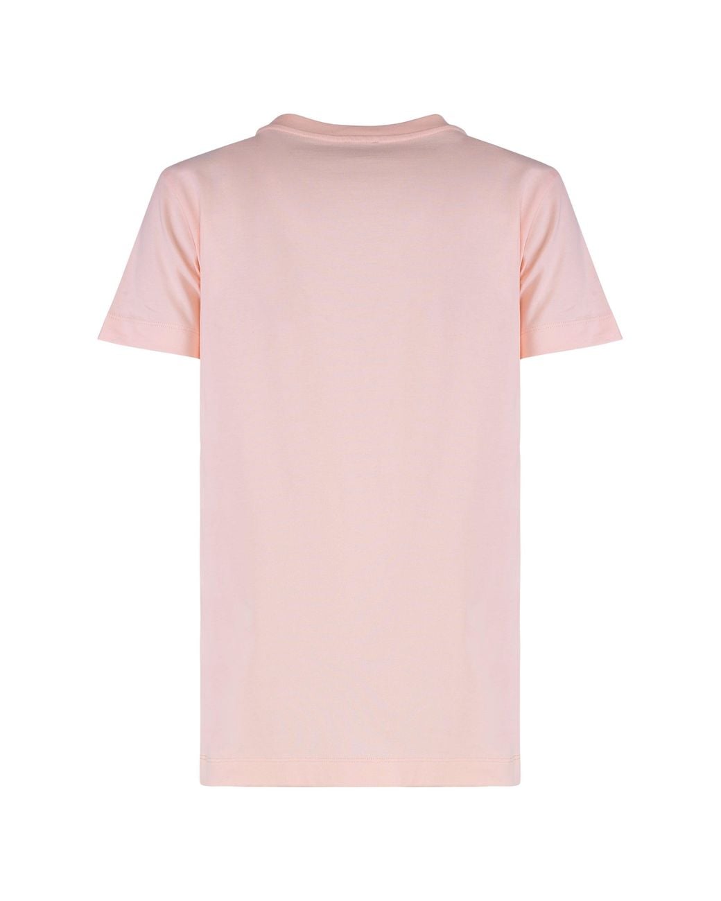Pinko Pink Start Cotton Crew-Neck T-Shirt T-Shirts & Jerseys