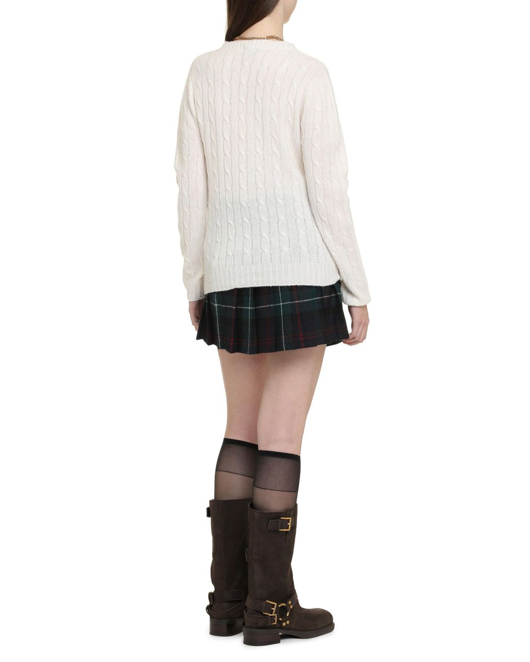 THE (Alphabet) White The (Knit)