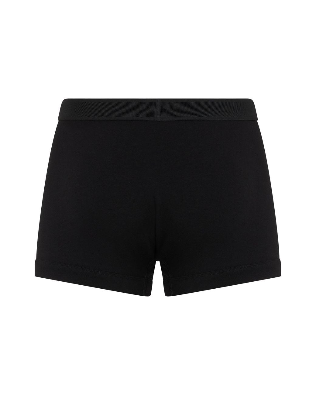 Tom Ford Black Cotton Boxers With Logo for men