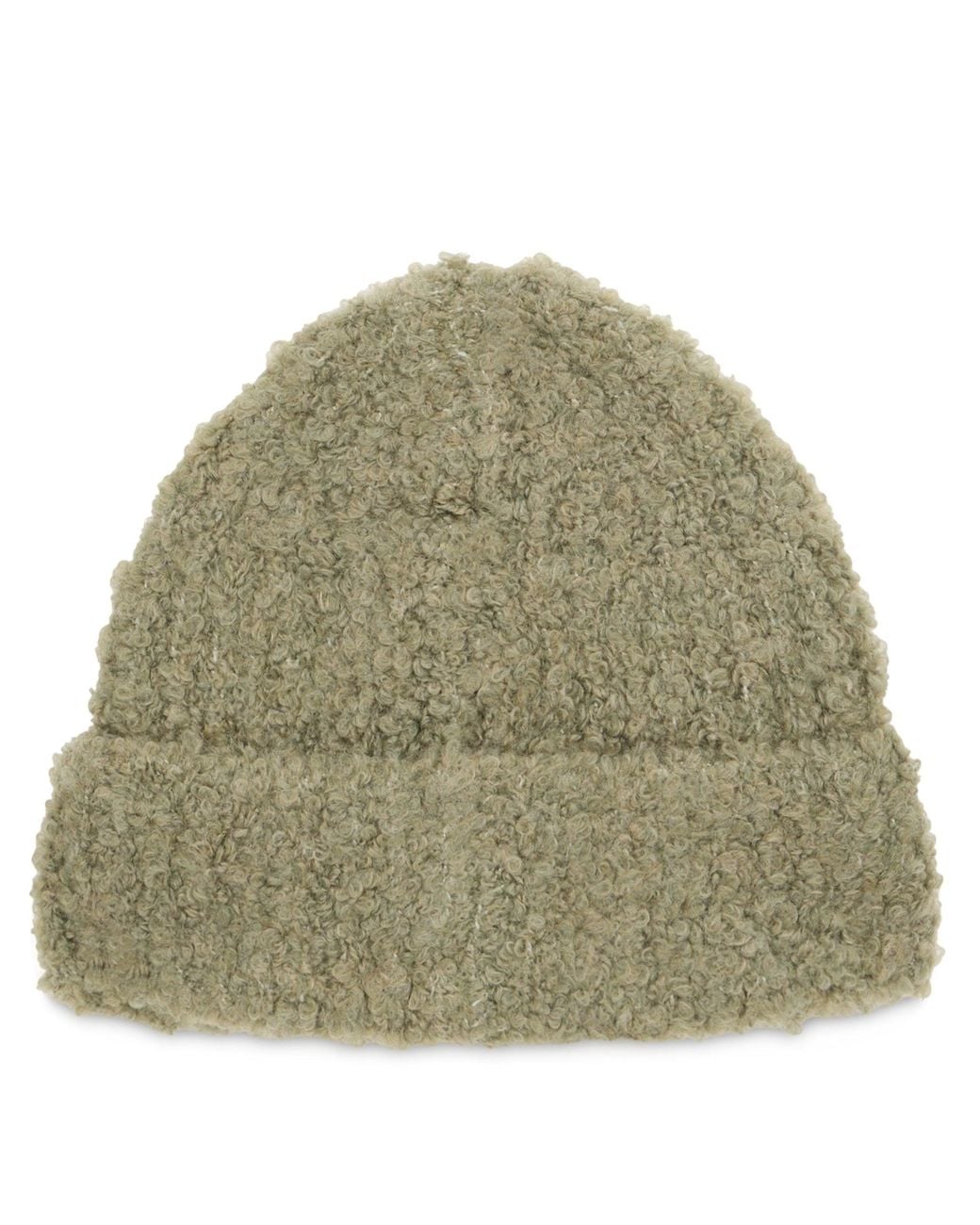 MM6 by Maison Margiela Green Knitted Hat