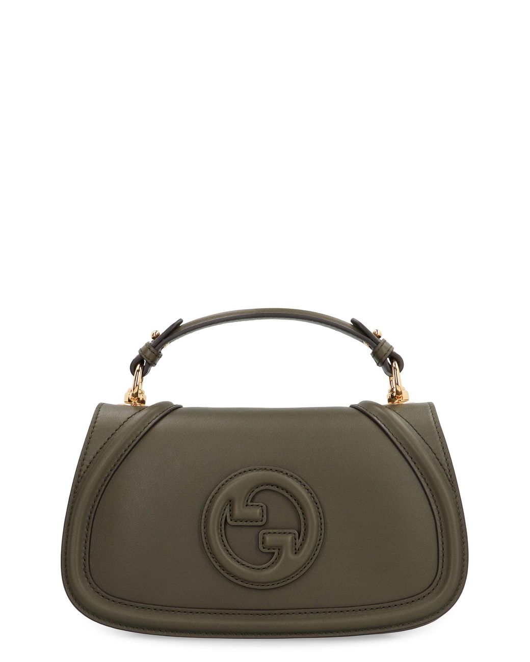 Gucci Brown Small Blondie Leather Handbag