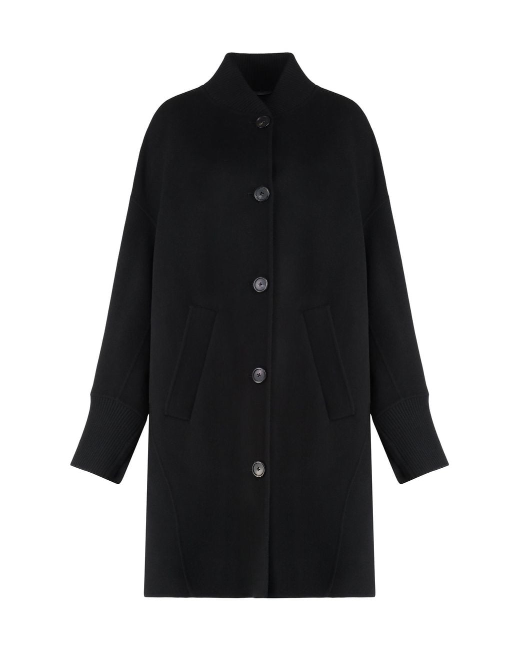 Pinko Black Long Coat