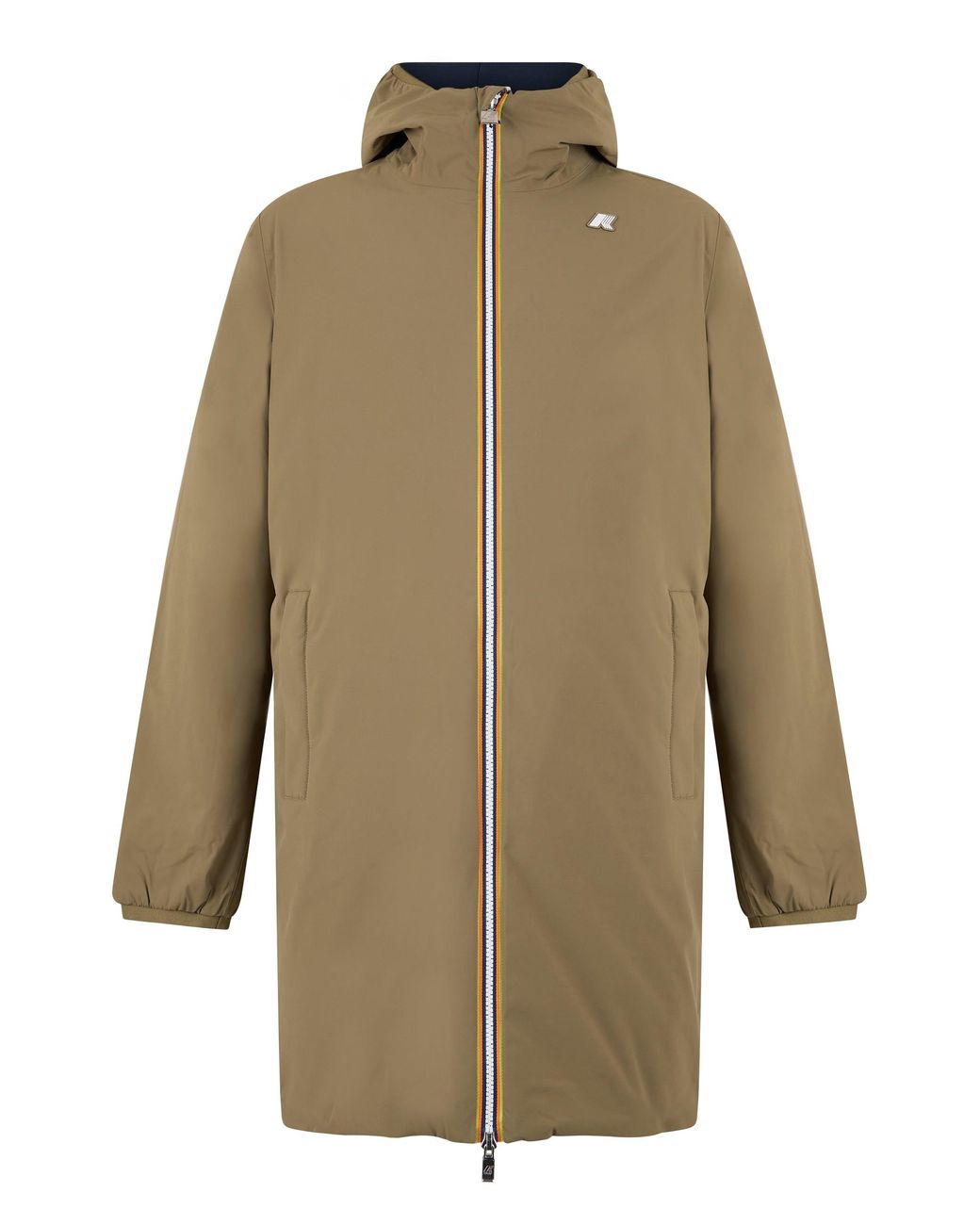 K-Way Natural Jacob Waterproof Jacket With Hood for men