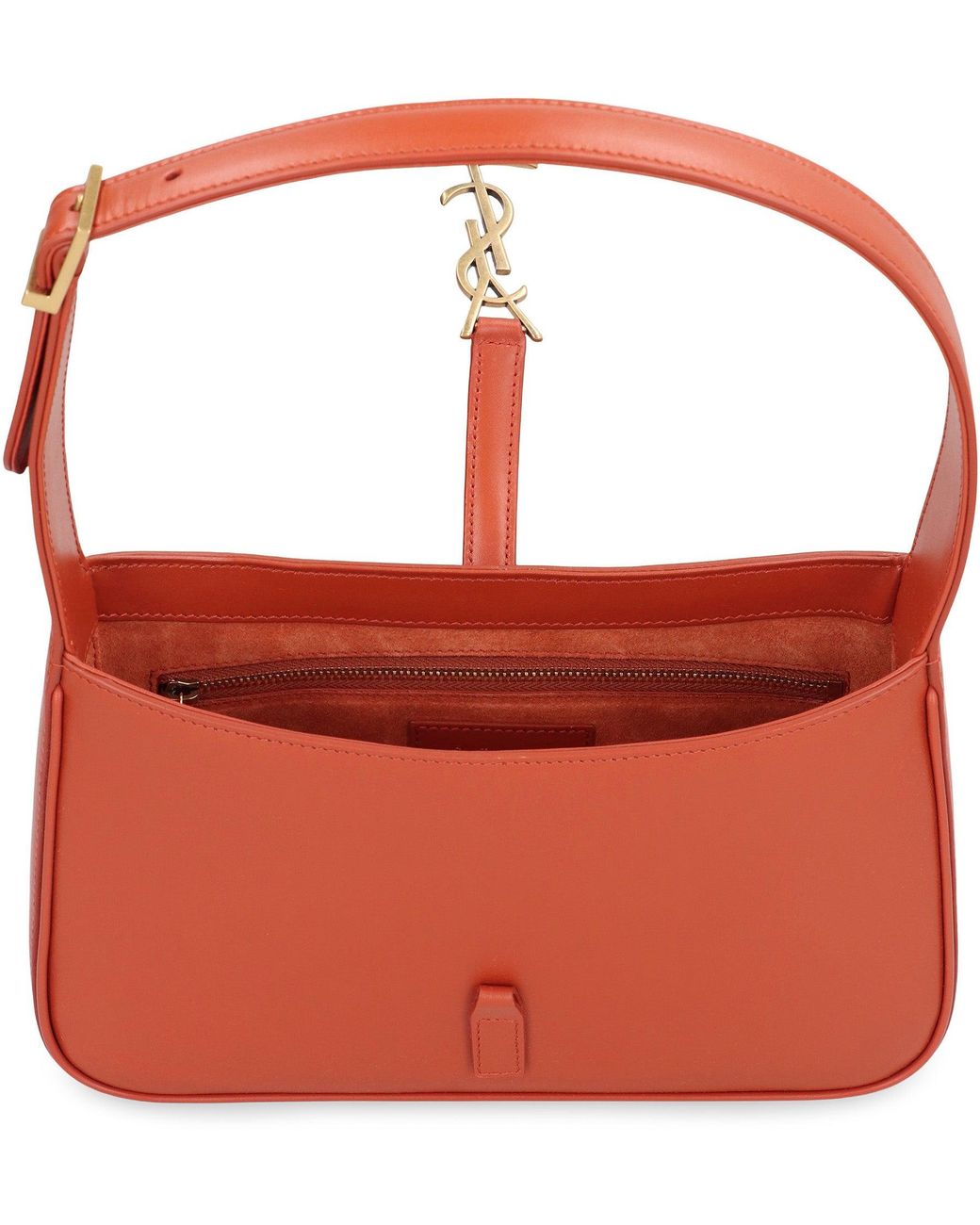 Saint Laurent Red Mini Hobo-Bag The 5 To 7