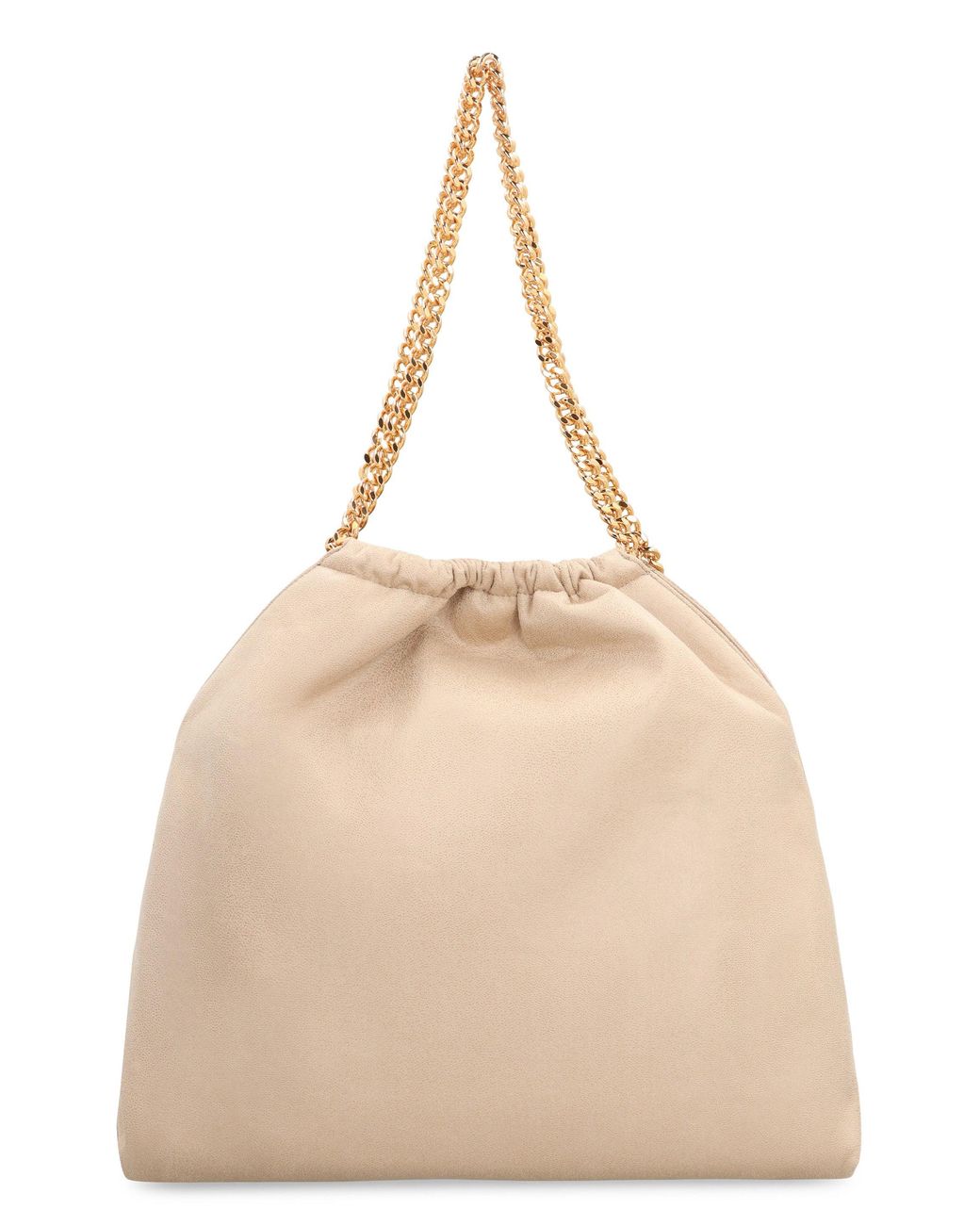 Stella McCartney Natural Falabella Bag With Drawstring