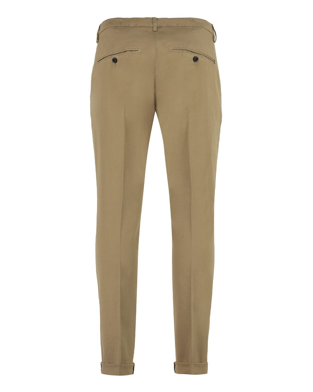Dondup Natural Gaubert Stretch Cotton Chino Trousers for men