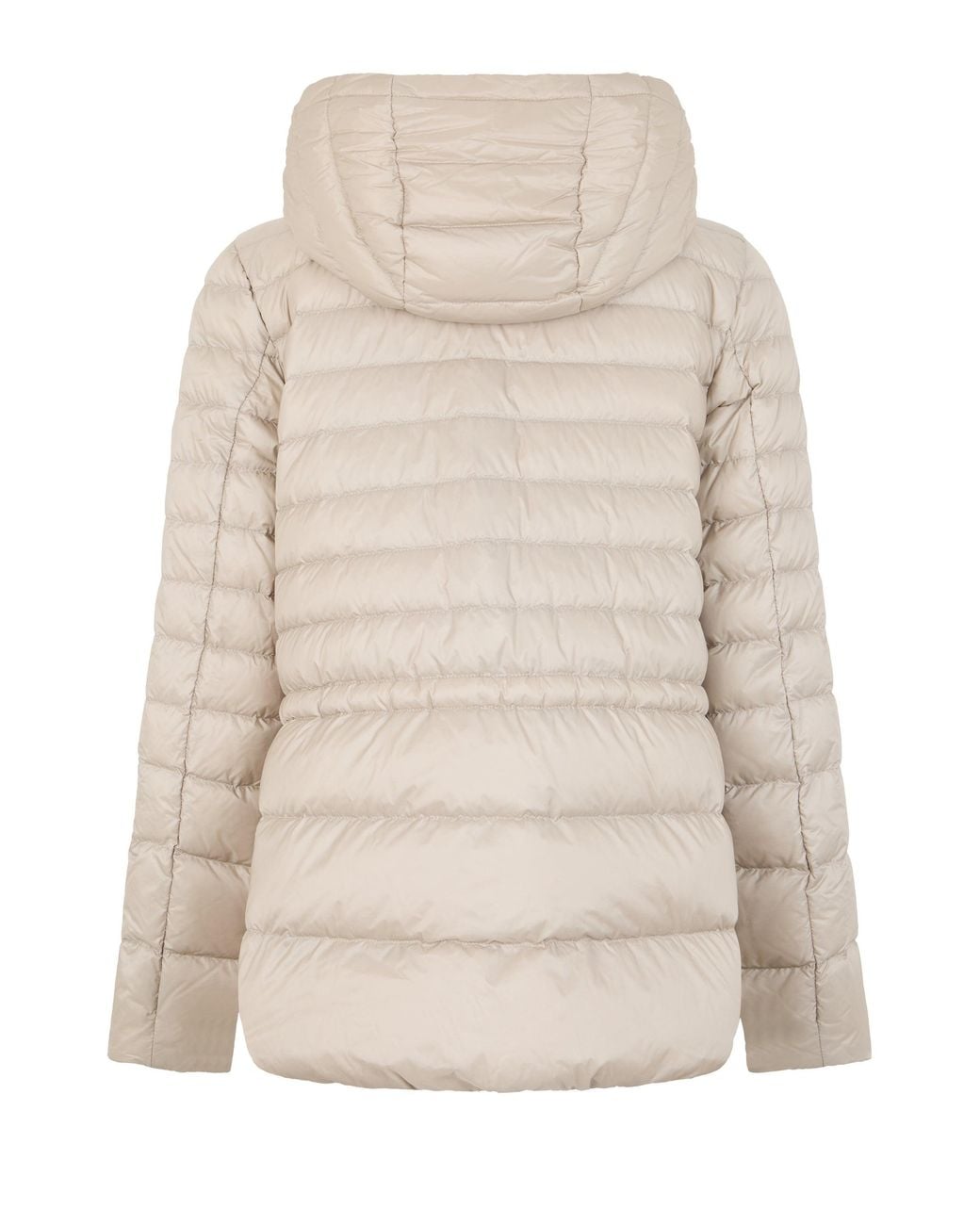 Moncler Natural Padded Jacket With Hood