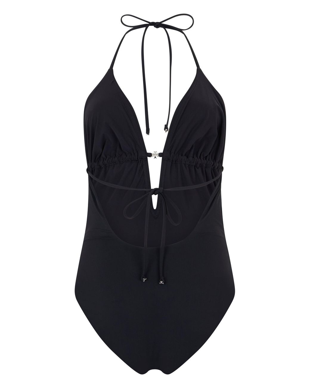 Tory Burch Blue One-Piece With American Collar