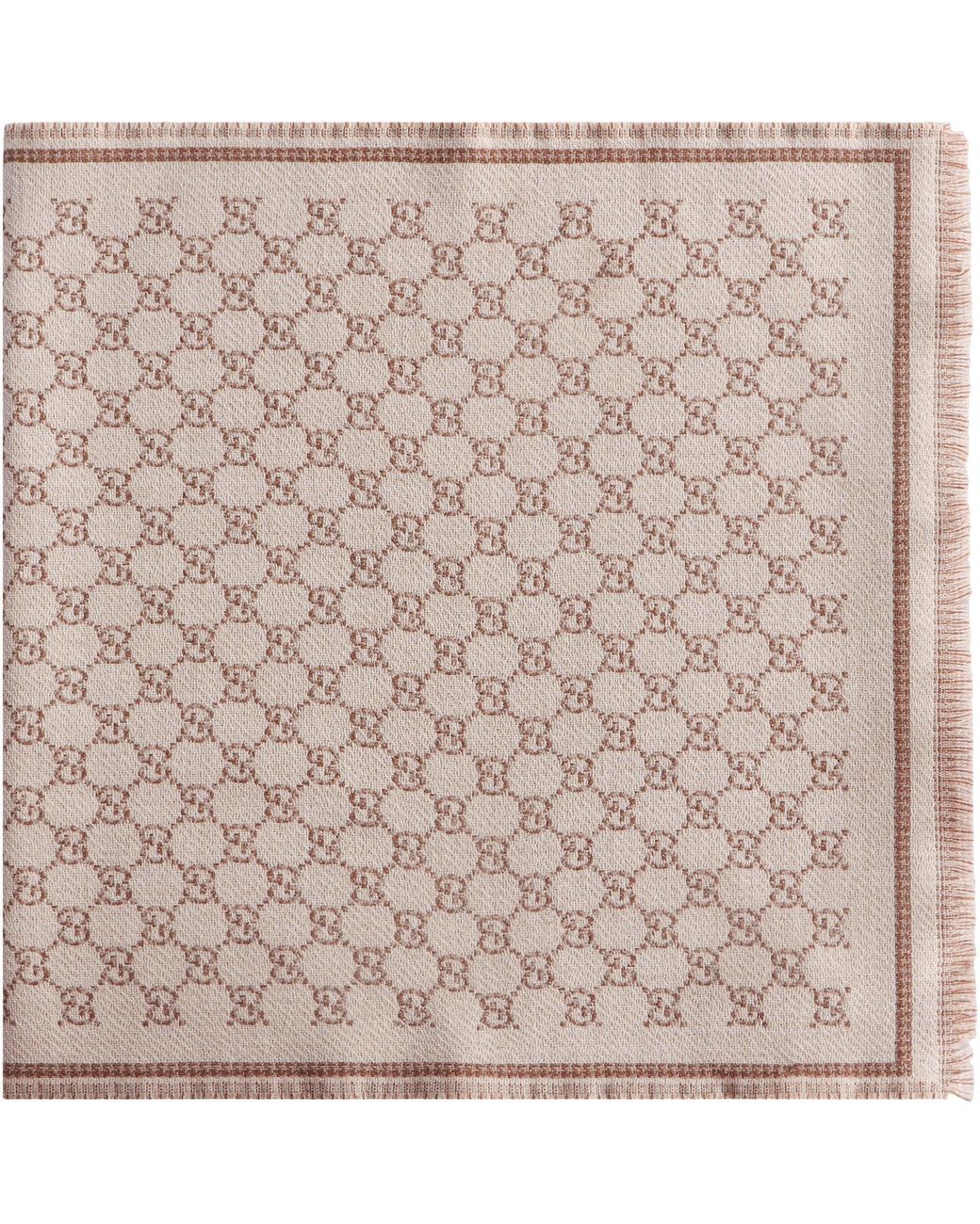 Sciarpa in lana GG di Gucci in Pink