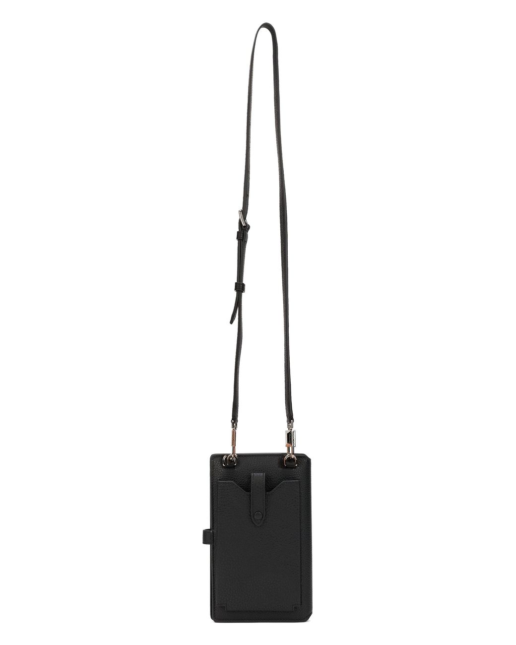 Dolce & Gabbana Black Leather Pouch for men