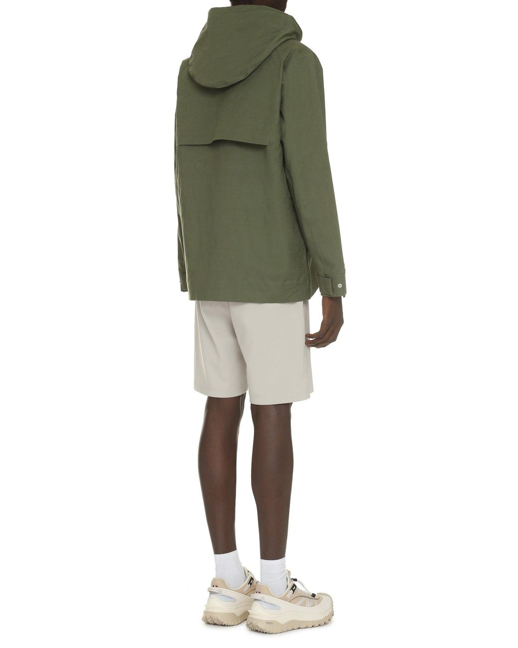 K-Way Gray Keny Cotton Bermuda Shorts for men
