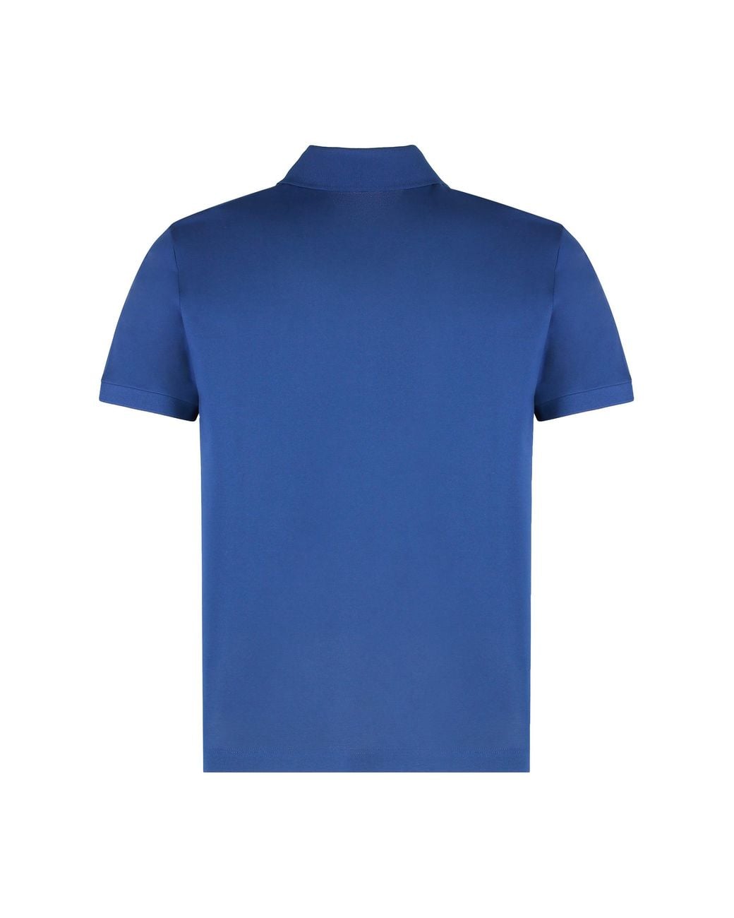 Paul & Shark Blue Cotton Piqué Polo Shirt for men