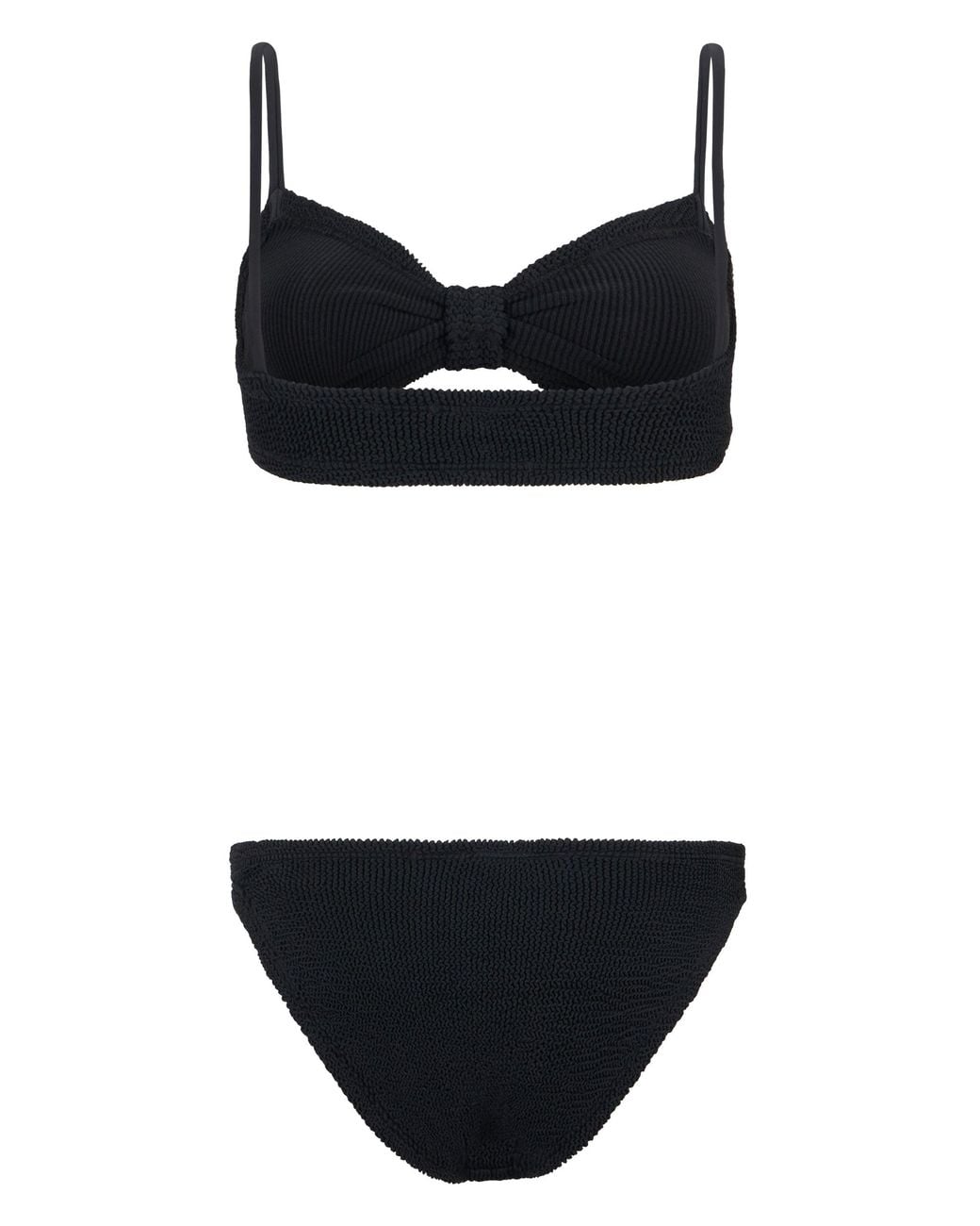 Hunza G Black Bikini Set Alicia