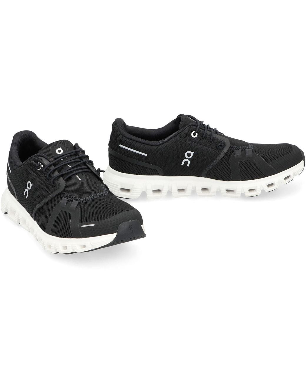 On Shoes Black Cloud 6 Low-Top Sneakers