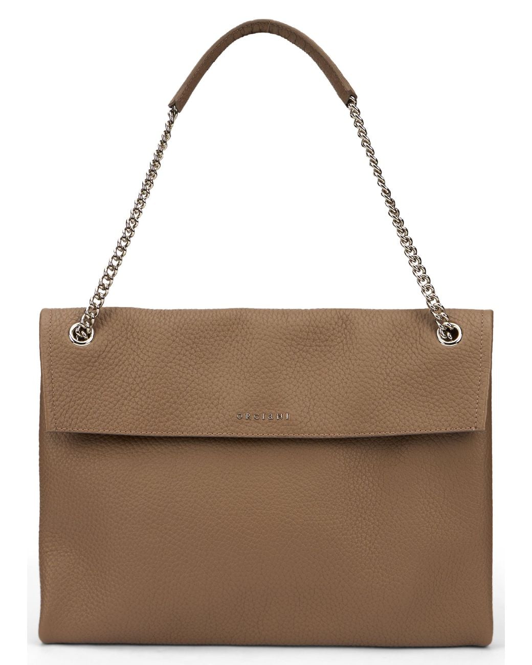 Orciani Brown Shoulder Bag Venus Soft