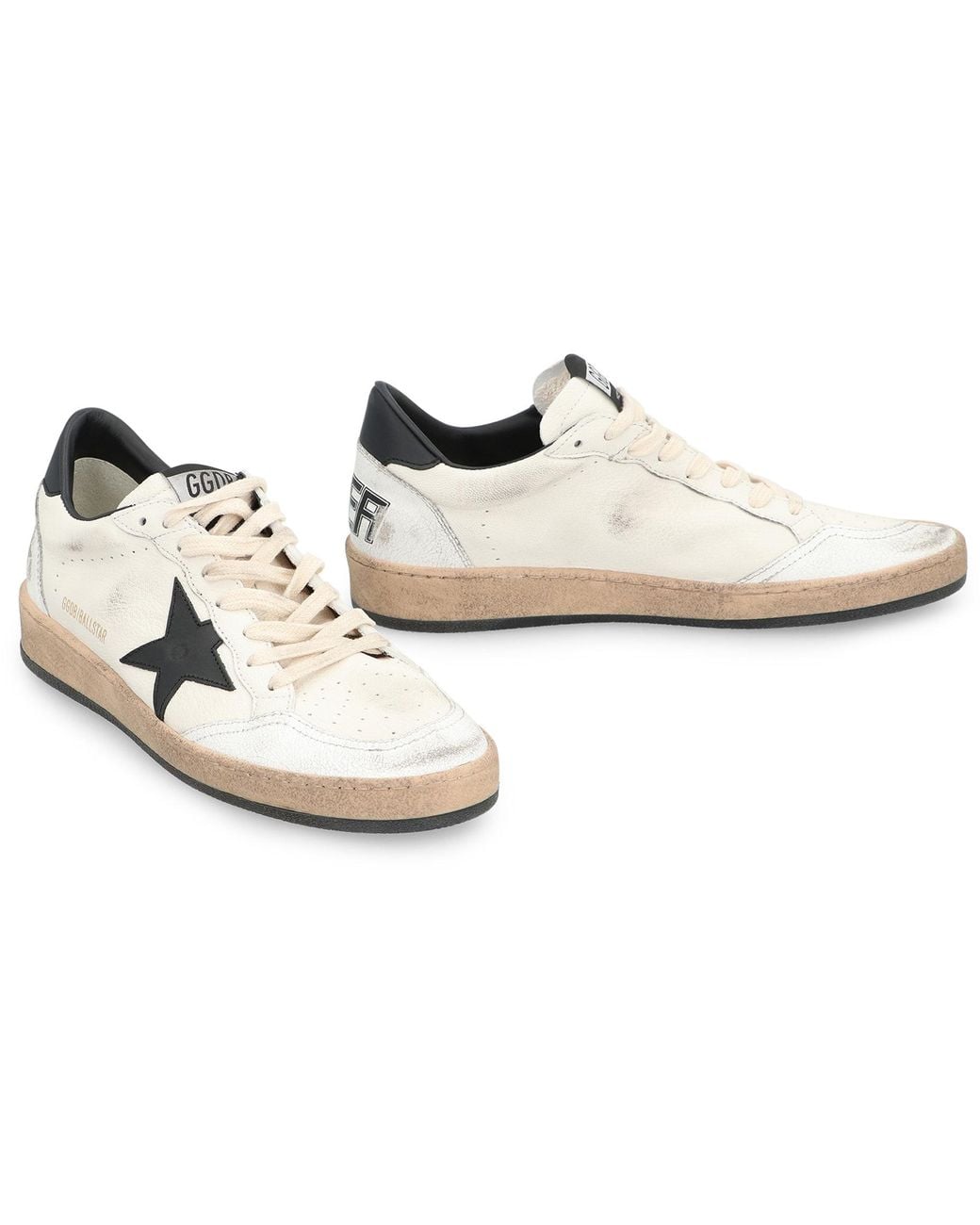 Golden Goose Deluxe Brand White Ball Star Low-Top Sneakers